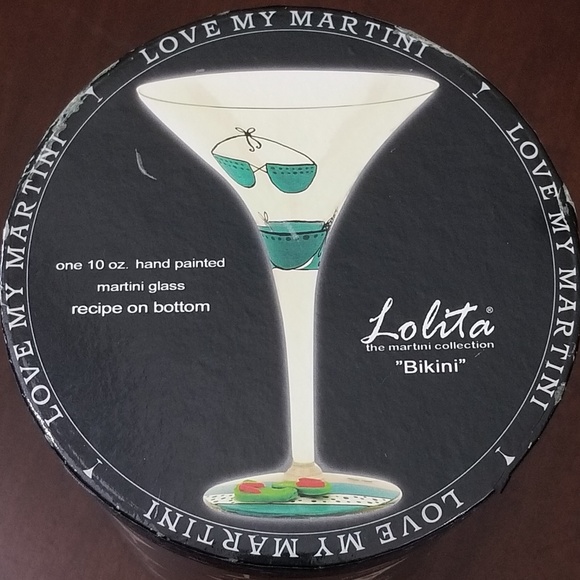 Lolita "Bikini" Martini Glass - Picture 4 of 8